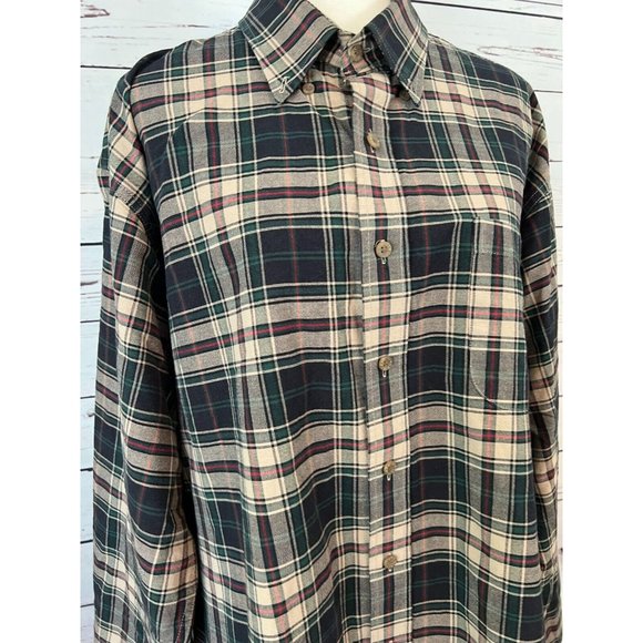 Cinch Western Shirt Cowboy Long Sleeve LARGE Button Front Plaid - Picture 2 of 10